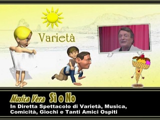 Sigla della Diretta Tv del Programma Musica Vera Si o No di Luciano Nelli